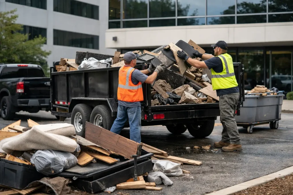 Commercial Junk Removal That Keeps Work Moving