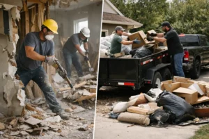 Light Demolition vs Junk Removal - Which One?
