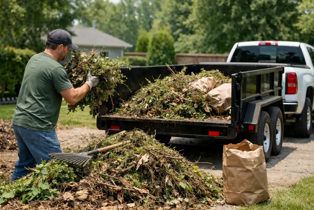 Yard Waste Pickup Service for a Cleaner Property