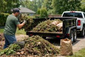 Yard Waste Pickup Service for a Cleaner Property